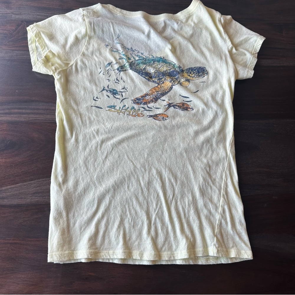 Ladies Salt Life Turtle T shirt